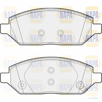 Brake Pad Set, disc brake (NBP1116)