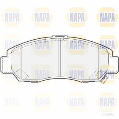 Brake Pad Set, disc brake (NBP1729)