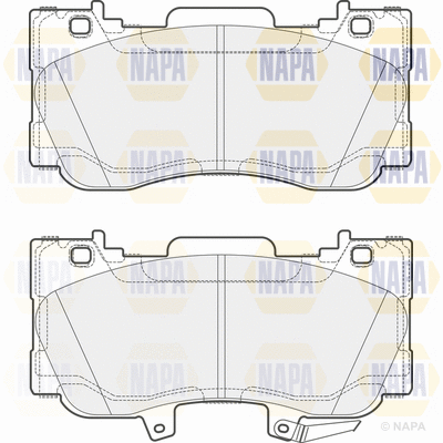 Brake Pad Set, disc brake (PBP7099)