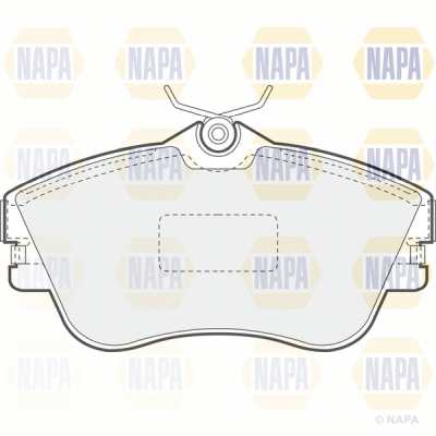 Brake Pad Set, disc brake (PBP7569)