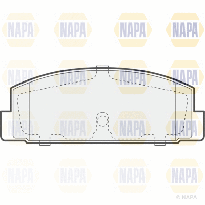 Brake Pad Set, disc brake (PBP7624)