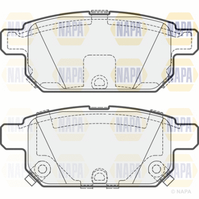 Brake Pad Set, disc brake (PBP7617)