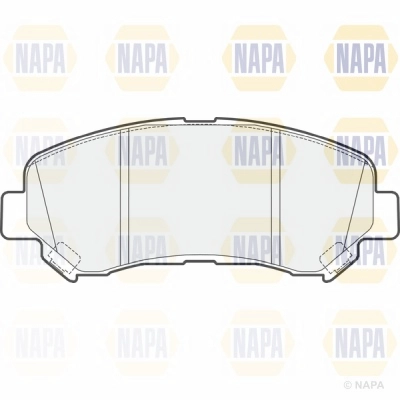 Brake Pad Set, disc brake (NBP1034)