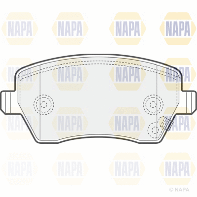 Brake Pad Set, disc brake (PBP7611)