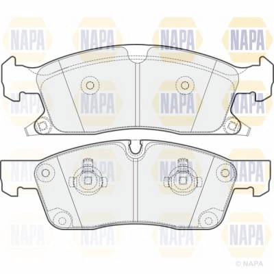 Brake Pad Set, disc brake (NBP1764)