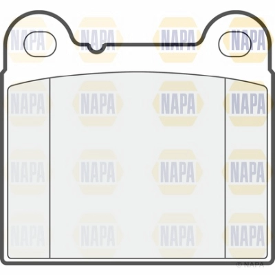 Brake Pad Set, disc brake (NBP1804)