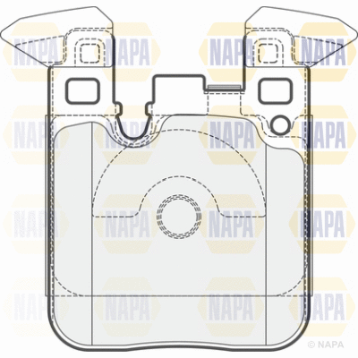 Brake Pad Set, disc brake (PBP7350)