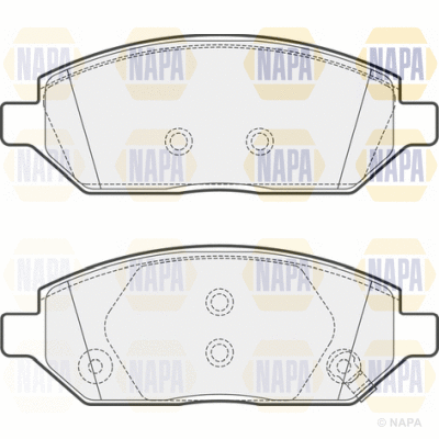 Brake Pad Set, disc brake (PBP7152)