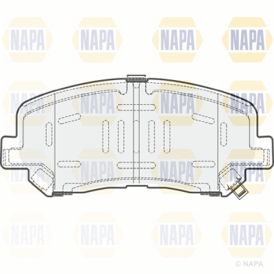 Brake Pad Set, disc brake (PBP7637)