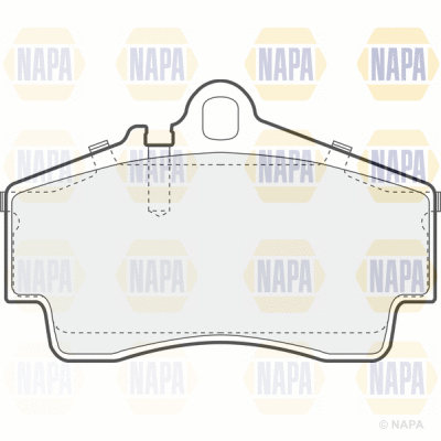Brake Pad Set, disc brake (PBP7362)