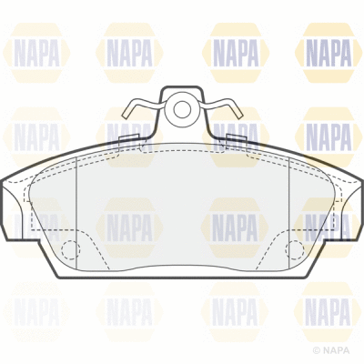 Brake Pad Set, disc brake (PBP7629)