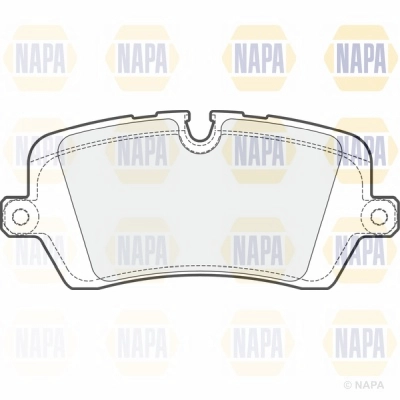 Brake Pad Set, disc brake (NBP1614)
