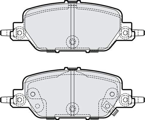 Brake Pad Set, disc brake (PBP7968)