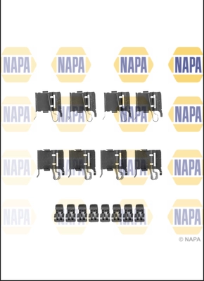 Accessory Kit, disc brake pad (NFK1123)