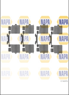 Accessory Kit, disc brake pad (NFK1251)
