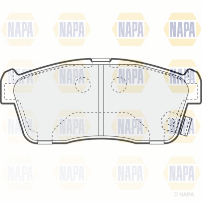 Brake Pad Set, disc brake (PBP7164)