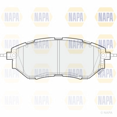 Brake Pad Set, disc brake (NBP1744)