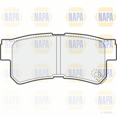 Brake Pad Set, disc brake (PBP7434)