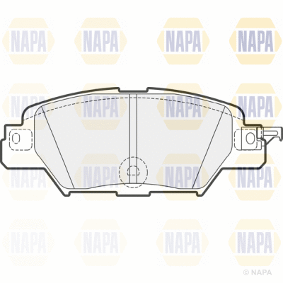 Brake Pad Set, disc brake (PBP7638)