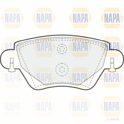 Brake Pad Set, disc brake (PBP7051)