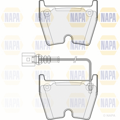 Brake Pad Set, disc brake (PBP7590)