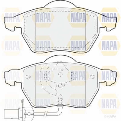 Brake Pad Set, disc brake (PBP7510)