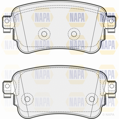 Brake Pad Set, disc brake (PBP7285)