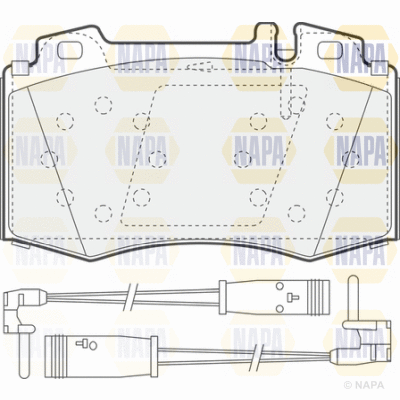 Brake Pad Set, disc brake (PBP7149)