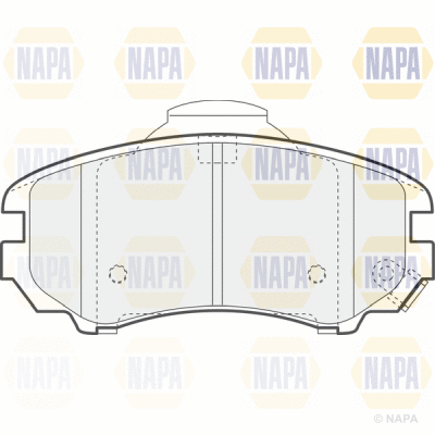 Brake Pad Set, disc brake (PBP7399)