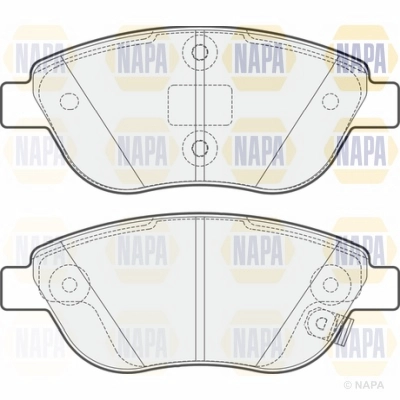 Brake Pad Set, disc brake (NBP1619)