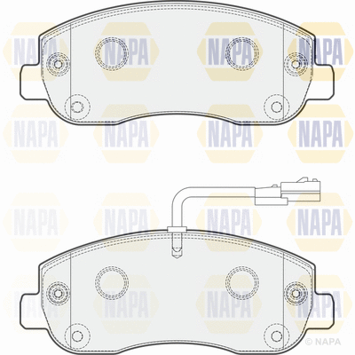 Brake Pad Set, disc brake (PBP7443)