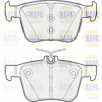 Brake Pad Set, disc brake (NBP1713)