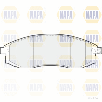 Brake Pad Set, disc brake (PBP7043)