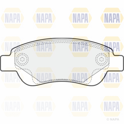 Brake Pad Set, disc brake (PBP7031)