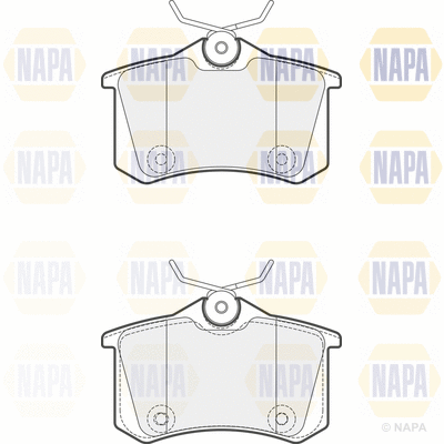 Brake Pad Set, disc brake (PBP7262)