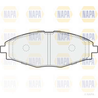 Brake Pad Set, disc brake (PBP7135)