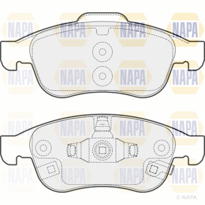 Brake Pad Set, disc brake (PBP7690)