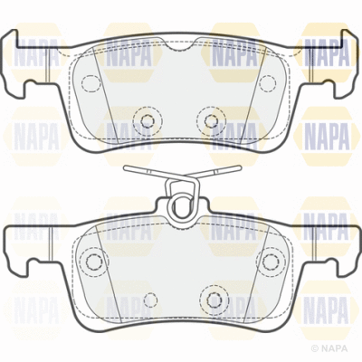 Brake Pad Set, disc brake (PBP7274)
