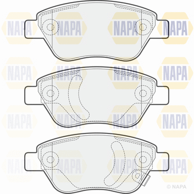 Brake Pad Set, disc brake (PBP7078)
