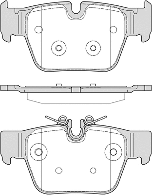Brake Pad Set, disc brake (PBP7852)