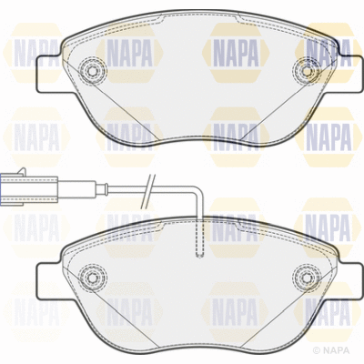 Brake Pad Set, disc brake (PBP7199)