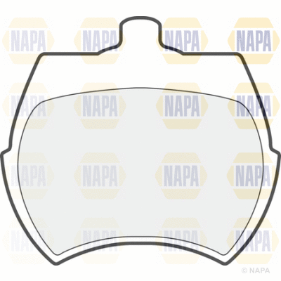 Brake Pad Set, disc brake (PBP7628)