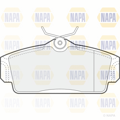 Brake Pad Set, disc brake (PBP7453)