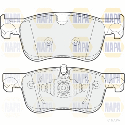 Brake Pad Set, disc brake (PBP7268)