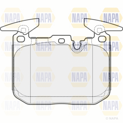 Brake Pad Set, disc brake (PBP7310)