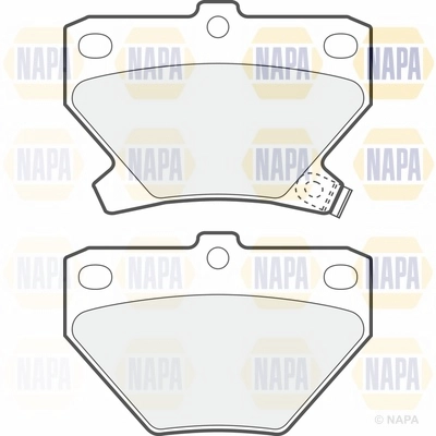 Brake Pad Set, disc brake (NBP1470)
