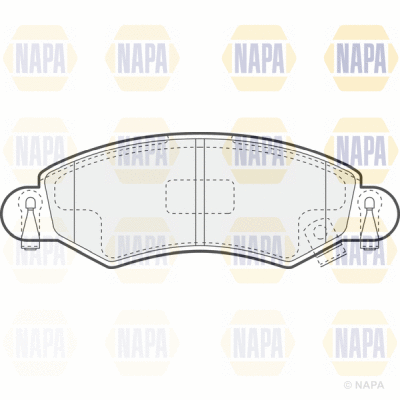 Brake Pad Set, disc brake (PBP7084)