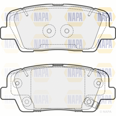 Brake Pad Set, disc brake (PBP7692)