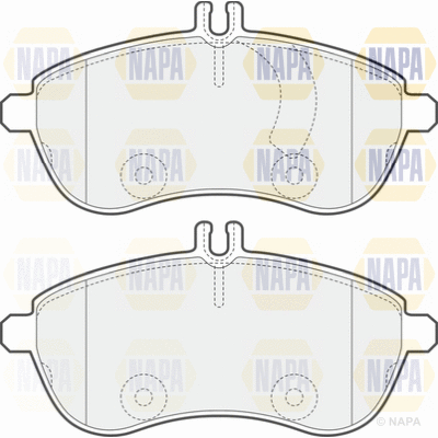Brake Pad Set, disc brake (PBP7167)