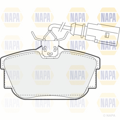 Brake Pad Set, disc brake (PBP7571)